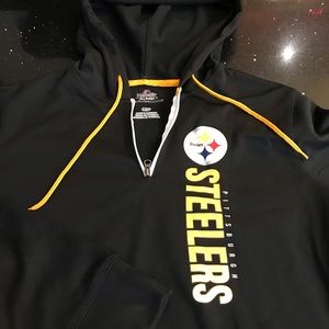Steelers half zip hoodie